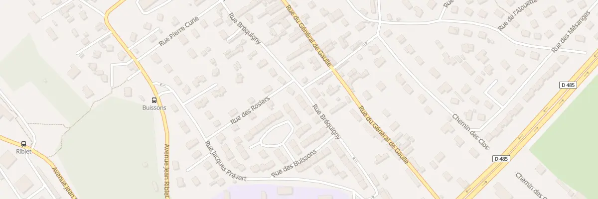 Plan du 23 Rue Jacques Prevert à Dieppe