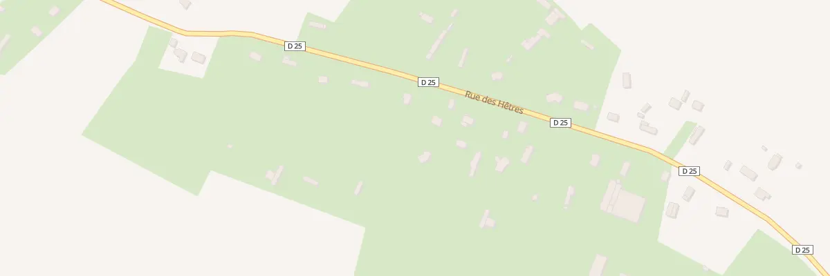 Plan du 684 Rue des Hêtres à Fresnay-le-Long
