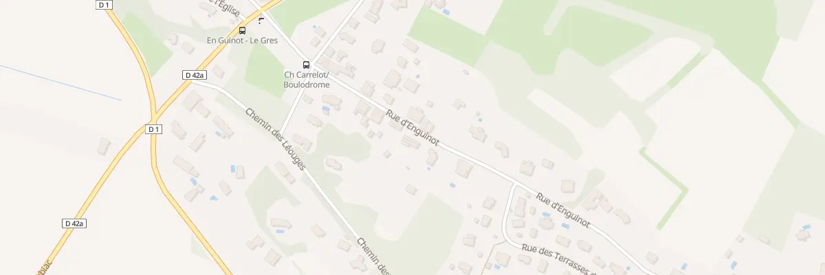 Plan du 258 Rue d’Enguinot au Grès