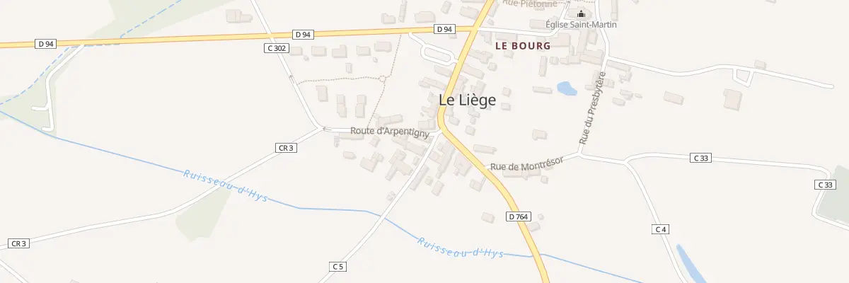 Plan du 2 Rue du Château d’Eau au Liège