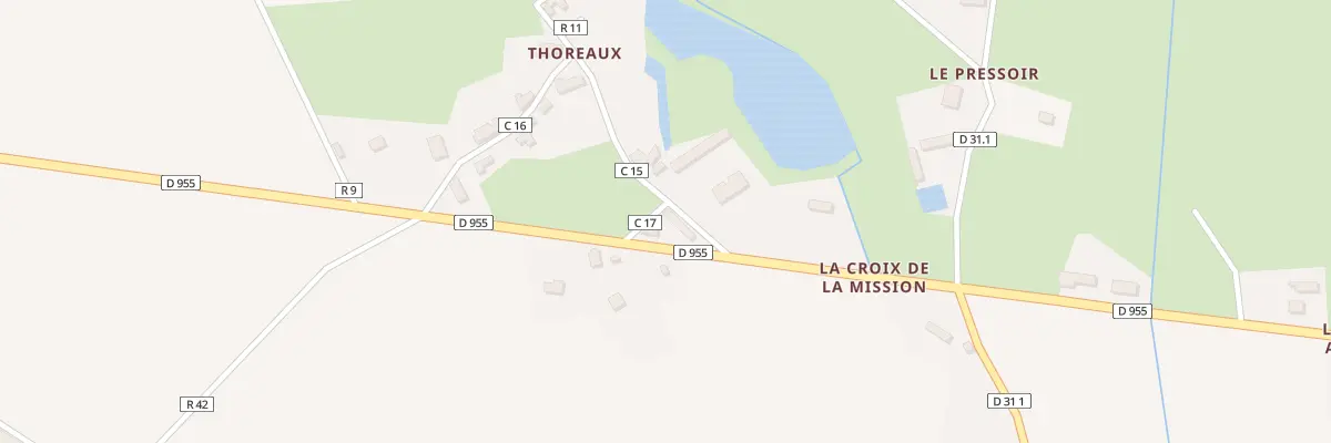 Plan du 12 Thoreau à Dampierre-sous-Brou