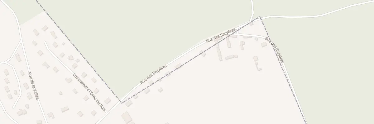 Plan du 9B Rue des Bruyères aux Ventes