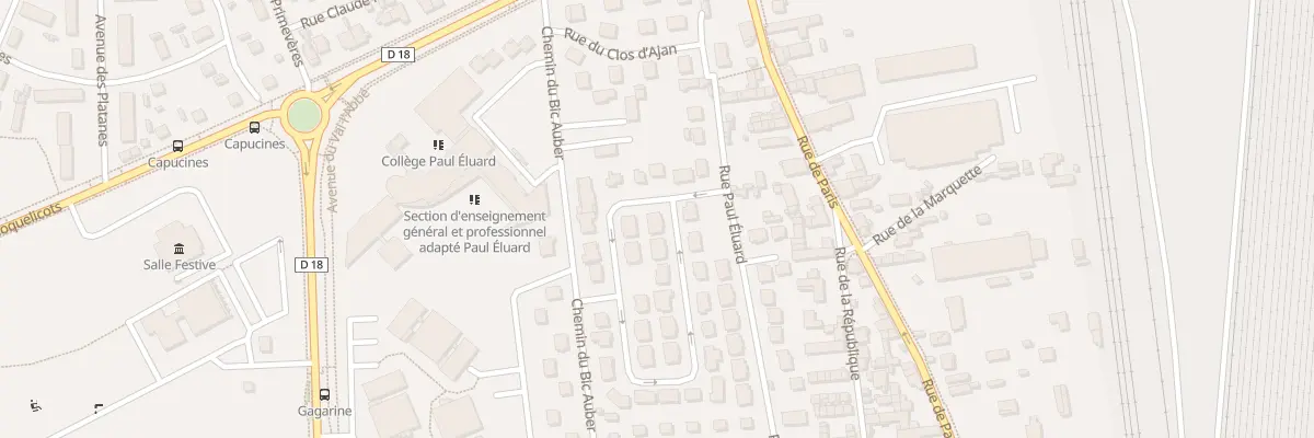 Plan du 29 Rue Maria Verdure à Saint-Étienne-du-Rouvray