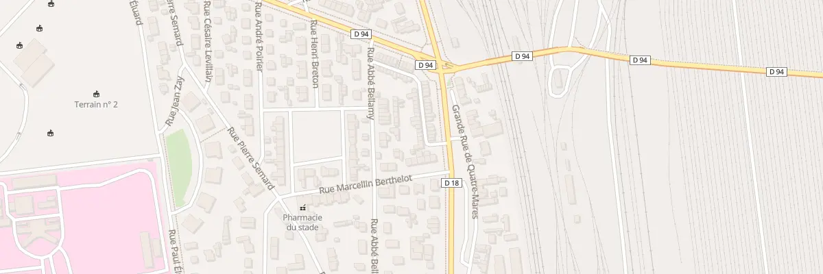 Plan du 26 Gr Gde Rue de Quatre-Mares à Sotteville-lès-Rouen