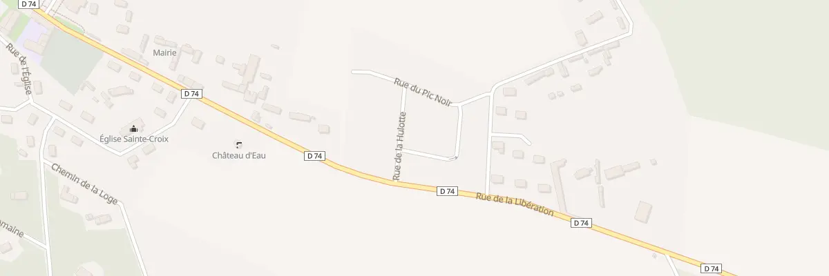 Plan du 2 Rue de la Hulotte aux Baux-Sainte-Croix