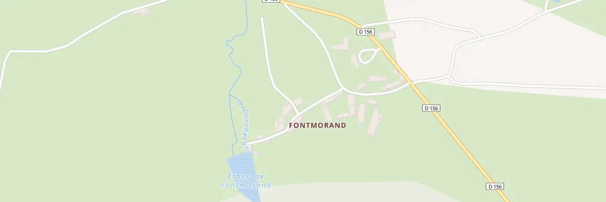 Plan du 1 Fontmorand à Liglet
