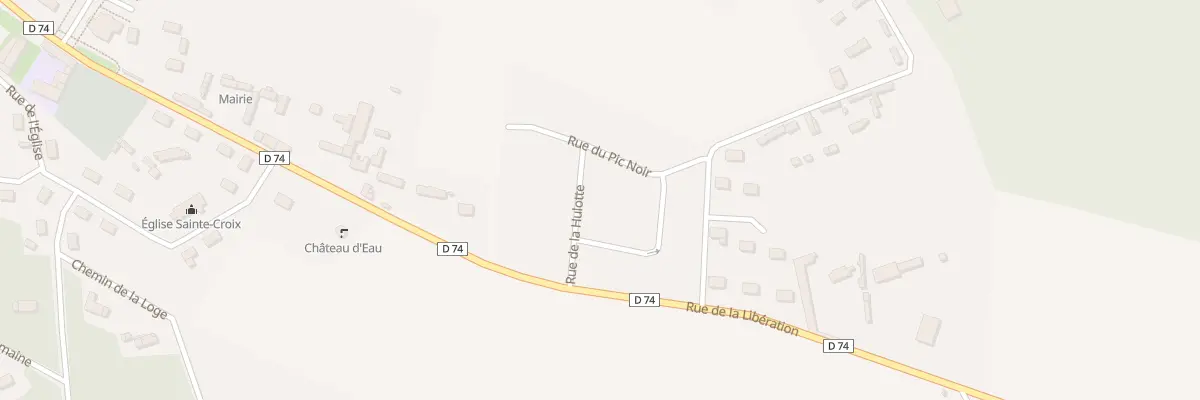 Plan du 4 Rue de la Hulotte aux Baux-Sainte-Croix
