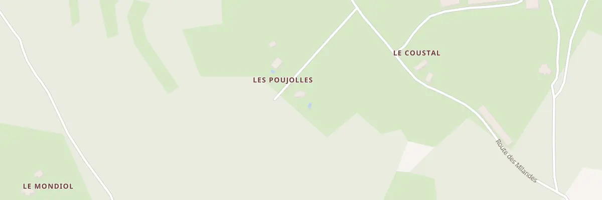 Plan du 122 Les Poujolles à Veyrines-de-Domme