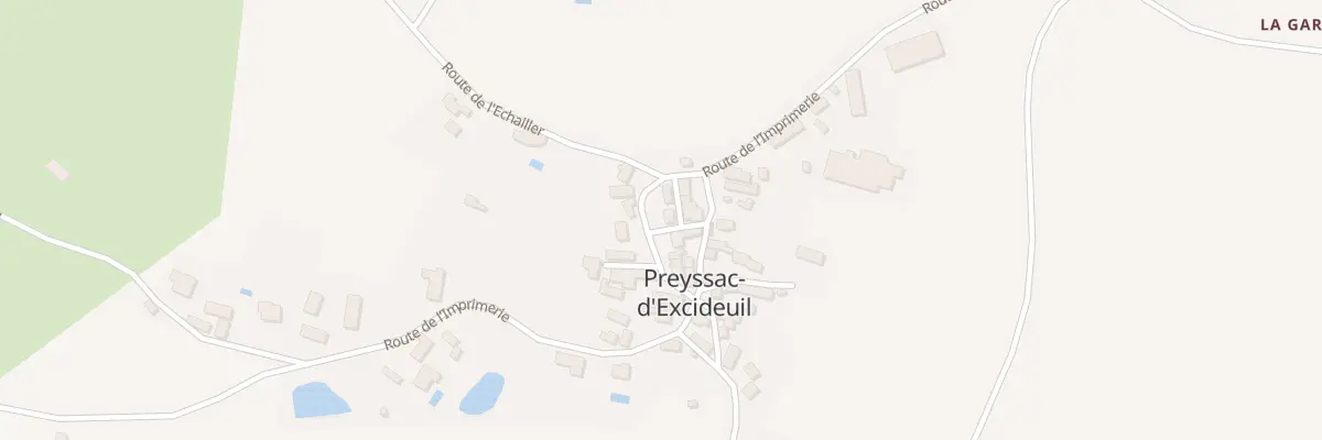 Plan du 22 All des Vieilles Pierres à Preyssac-d’Excideuil