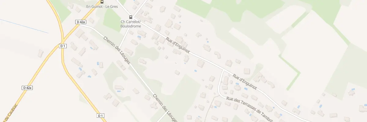 Plan du 56 Vignes de l’Ourme au Grès