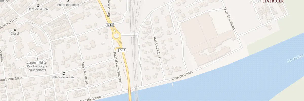 Plan du 9 Rue Louis Ruel à Oissel-sur-Seine