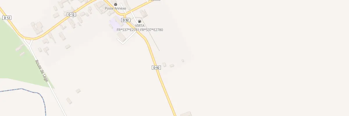Plan du 71 Rte du Val de l’Indre à Saint-Hippolyte