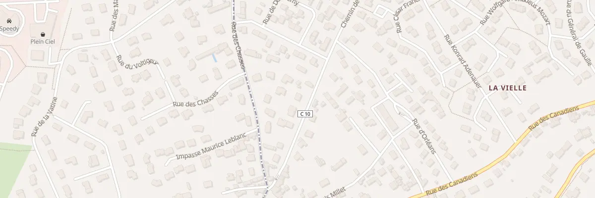 Plan du 253 Che de la Foret Verte à Cuverville-sur-Yères