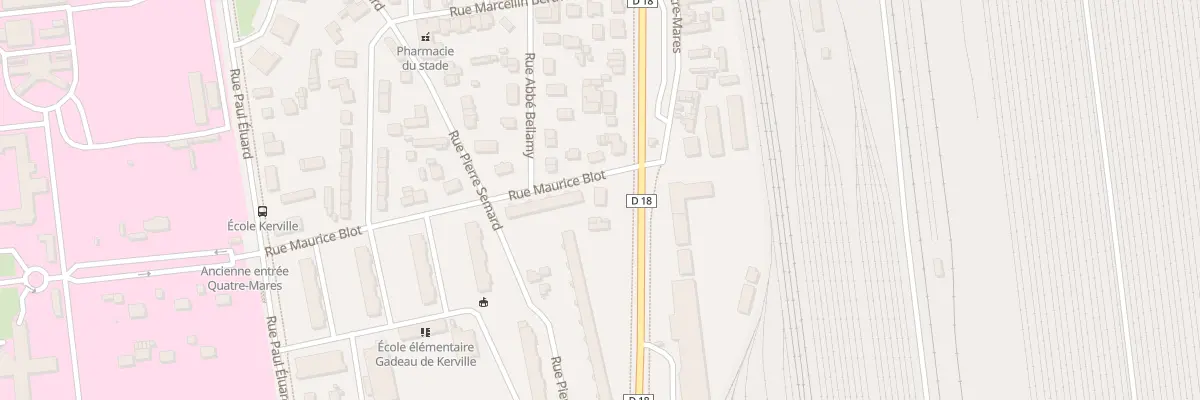 Plan du 3 Rue Maurice Blot à Sotteville-lès-Rouen