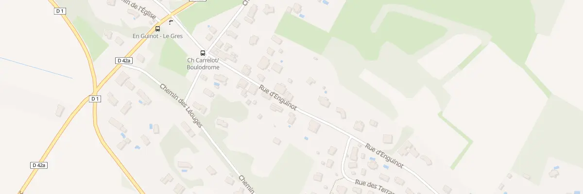 Plan du 261 Rue d’Enguinot au Grès