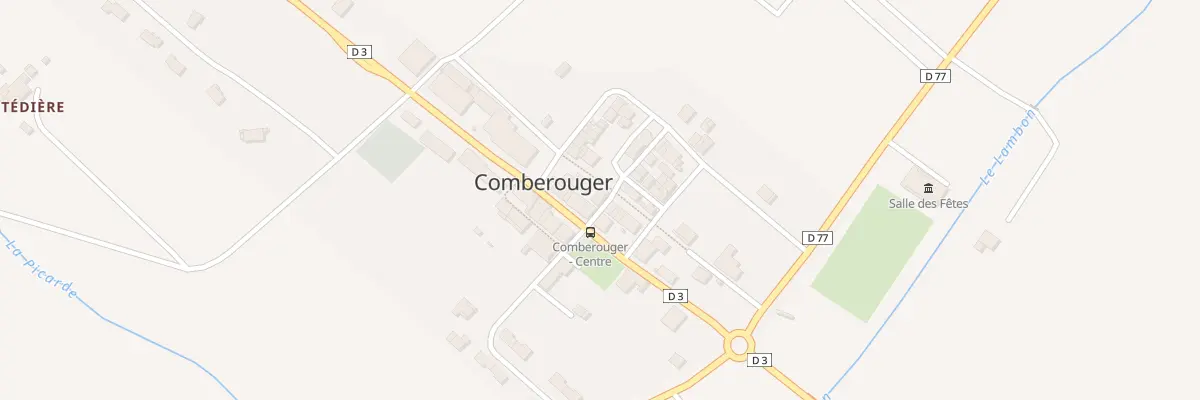 Plan du 5031 Comberouger à Comberouger