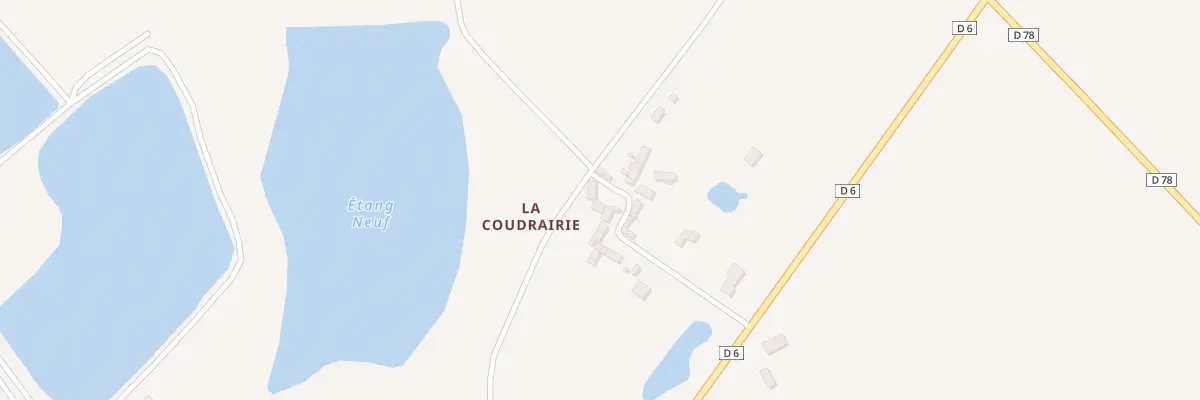 Plan du 11 La Coudrairie à Lingé
