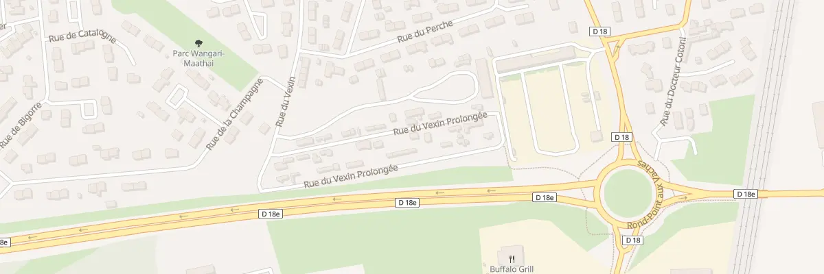 Plan du 62 Rue du Vexin Prolongée à Saint-Étienne-du-Rouvray