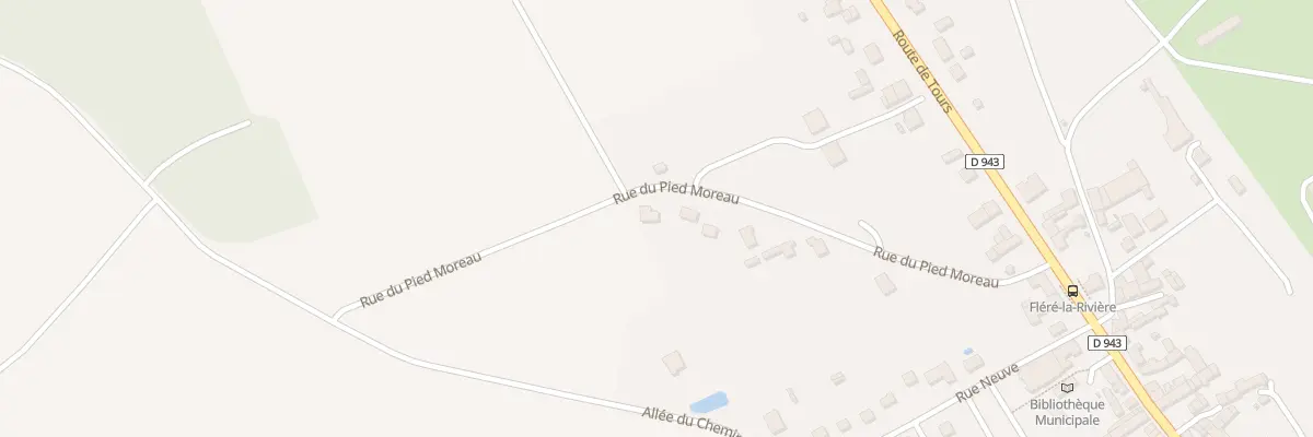 Plan du 13 Rue du Pied-Moreau à Fléré-la-Rivière
