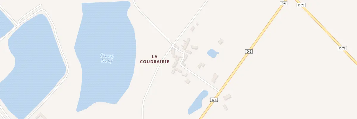 Plan du 9 La Coudrairie à Lingé