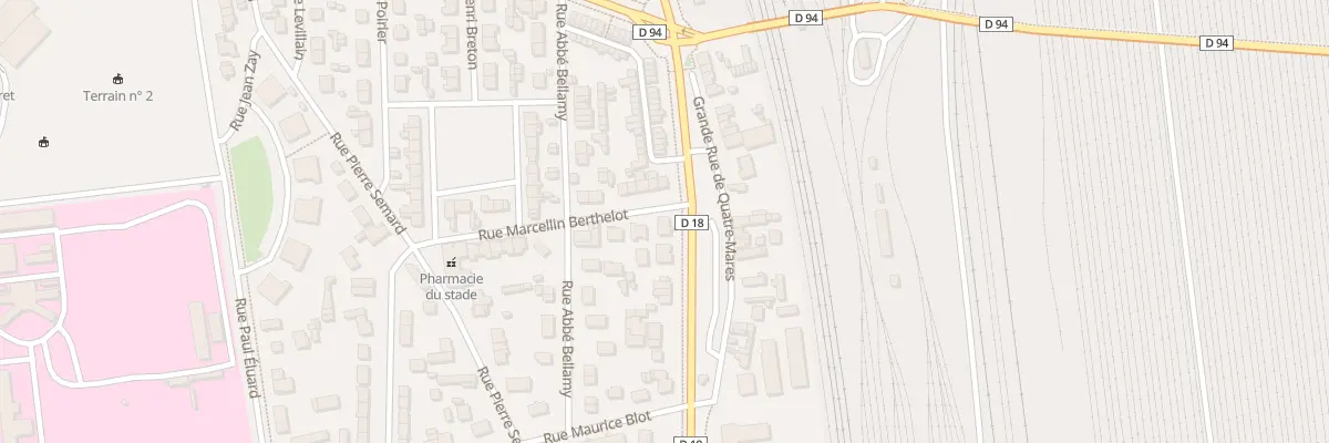 Plan du 30A Gr Gde Rue de Quatre-Mares à Sotteville-lès-Rouen