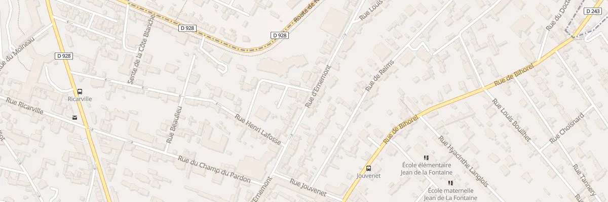 Plan du 35 Rue d’Ernemont à Rouen