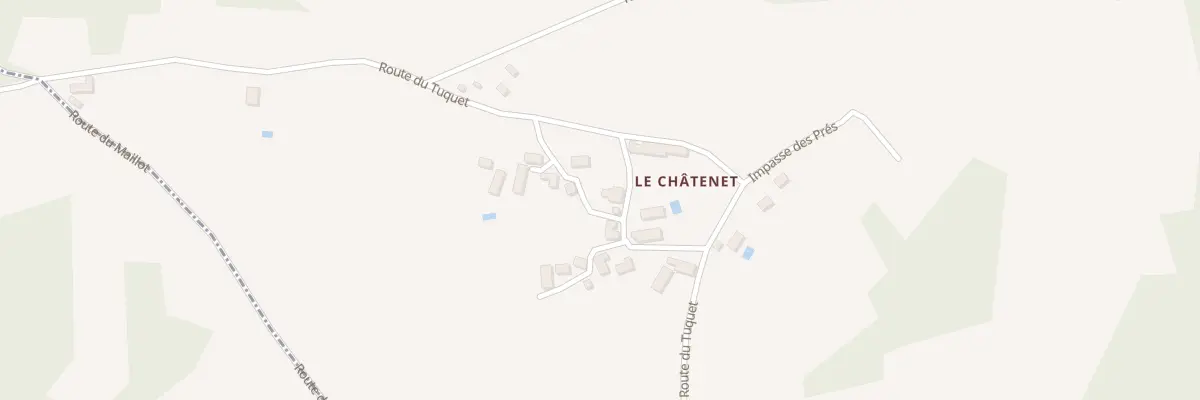 Plan du 425 Rte du Tuquet à Anlhiac