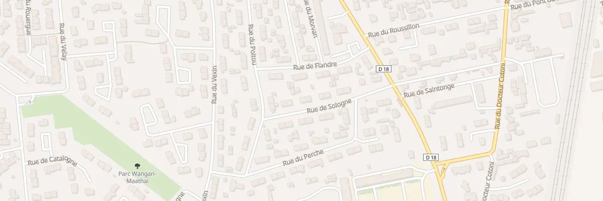 Plan du 16 Rue de Sologne à Saint-Étienne-du-Rouvray