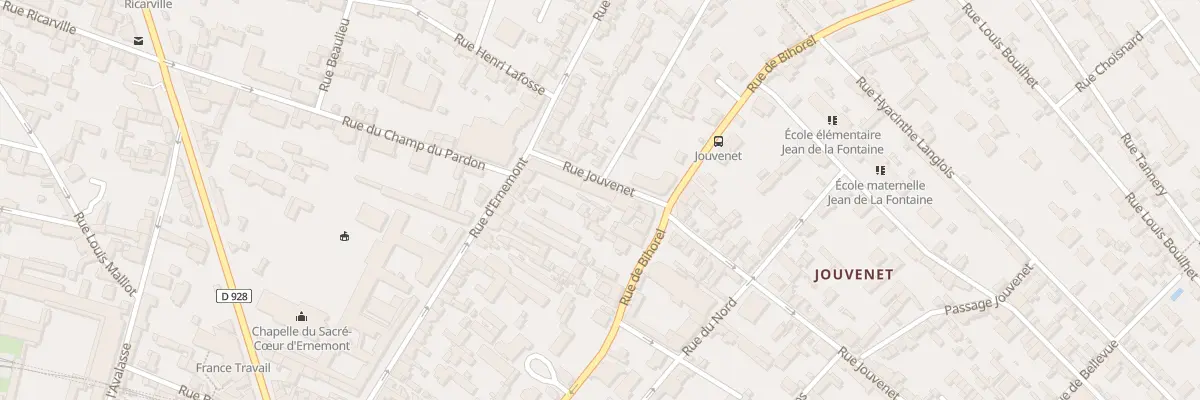 Plan du 57 Rue Jouvenet à Rouen