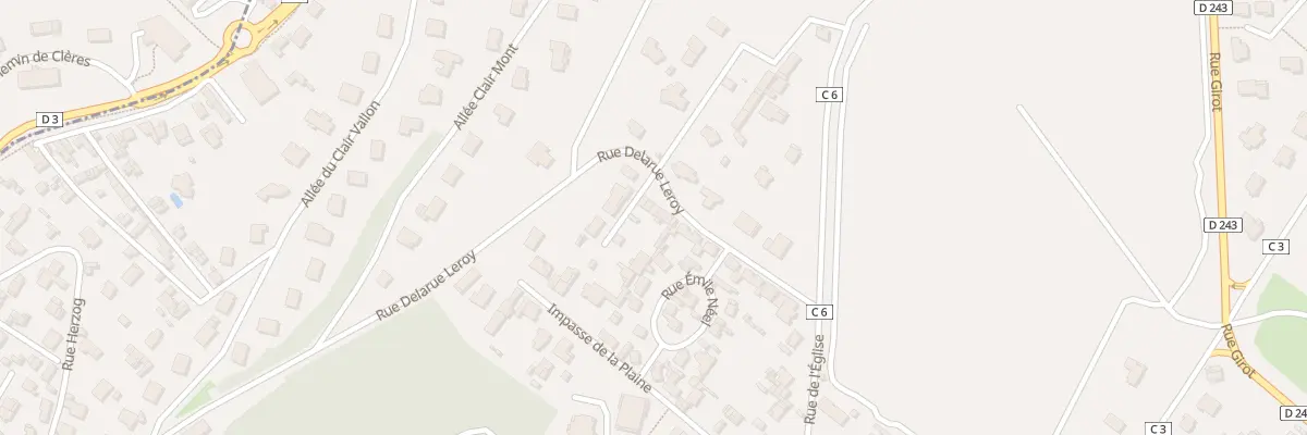 Plan du 698 Rue Delarue Leroy à Bois-Guillaume