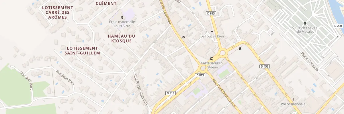 Plan du 10 Rue de l’Indépendance à Castelsarrasin