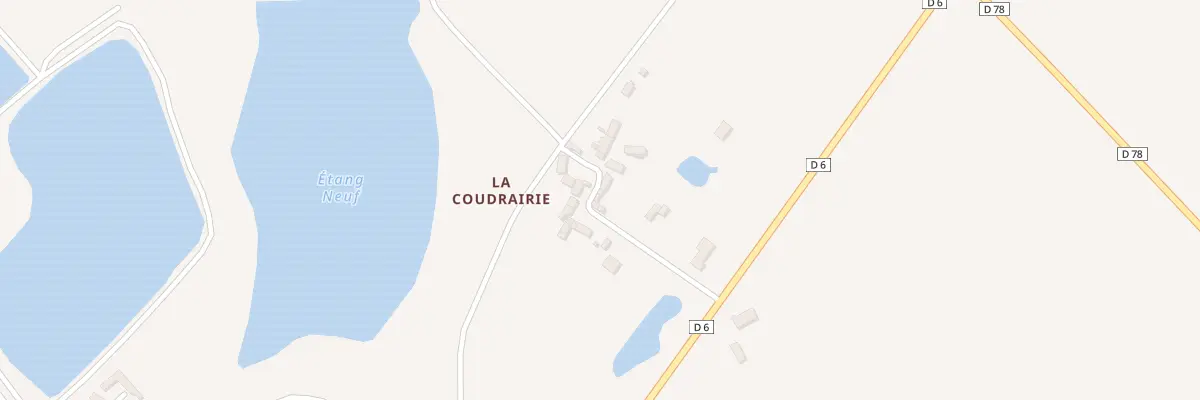 Plan du 4 La Coudrairie à Lingé