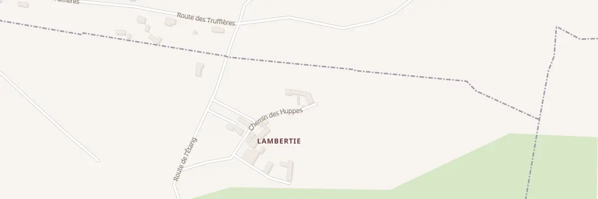 Plan du 257 Che des Huppes à Saint-Médard-d’Excideuil