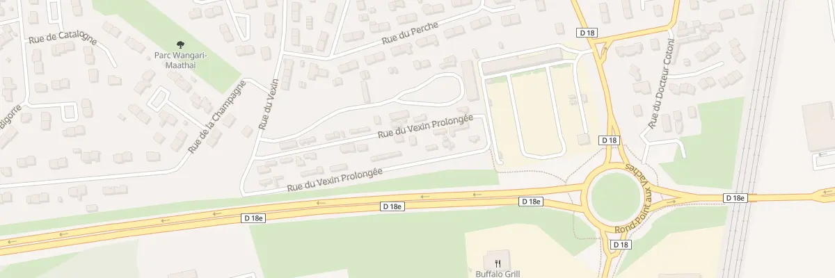 Plan du 64 Rue du Vexin Prolongée à Saint-Étienne-du-Rouvray