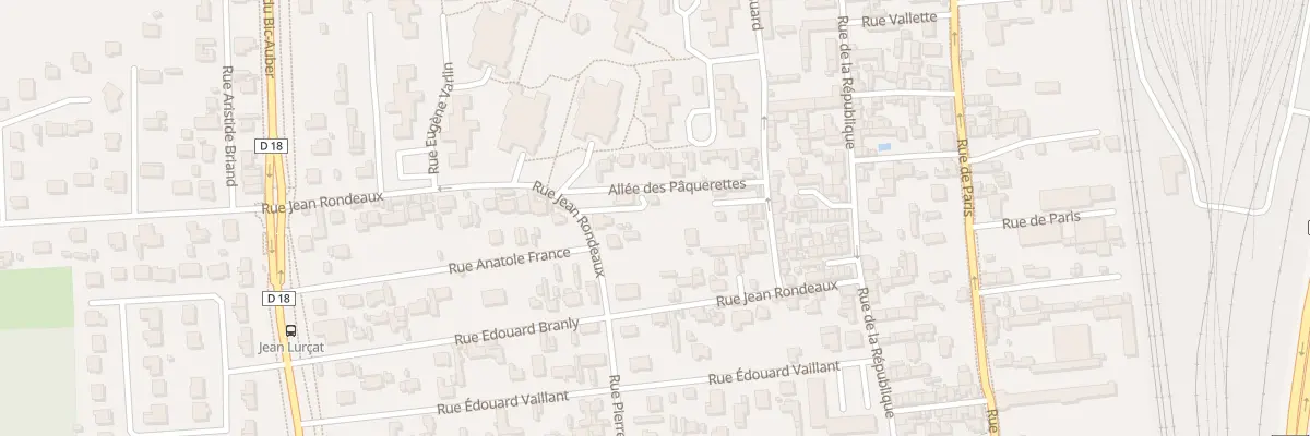 Plan du 84T Rue Paul Eluard à Saint-Étienne-du-Rouvray