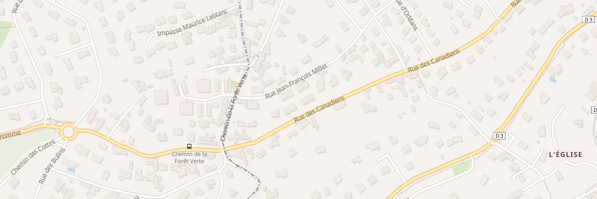 Plan du 161 Rue J-F Millet à Bois-Guillaume