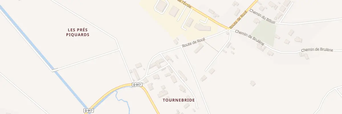 Plan du 5 Rue de Tournebride à Areines