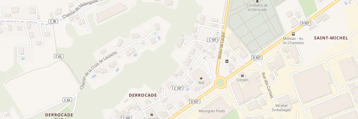Plan du 41 Che des Vignes à Moissac