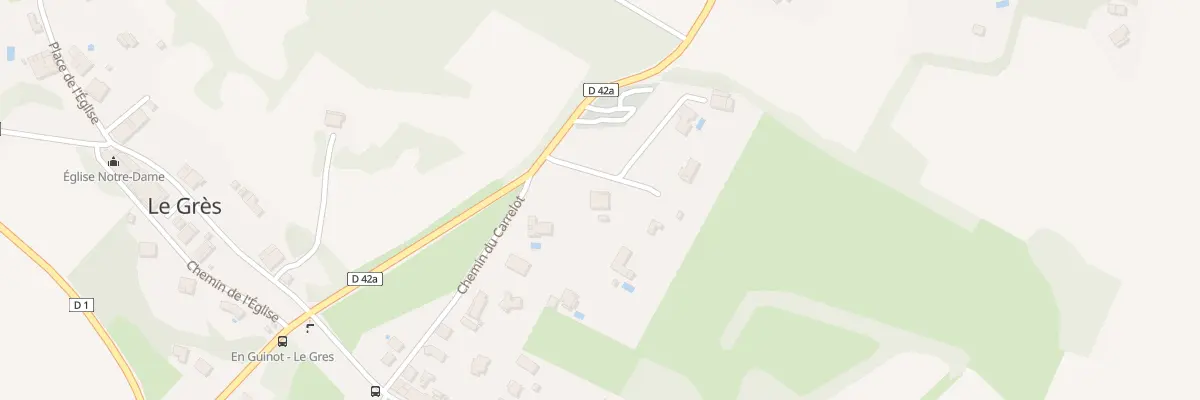 Plan du 9001F Enguinot au Grès