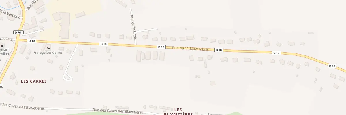 Plan du 11B Rue du 11 Novembre à Genillé