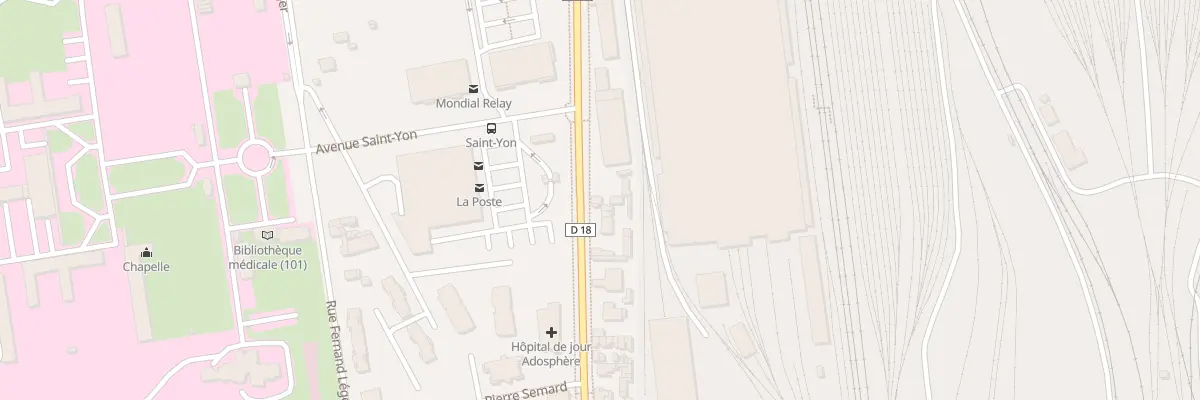 Plan du 5B Rue de Paris à Saint-Étienne-du-Rouvray