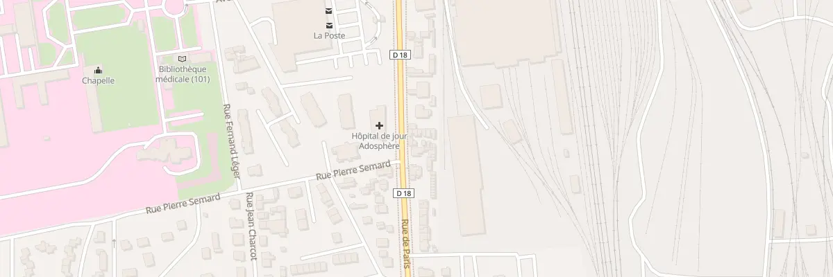 Plan du 21 Rue de Paris à Saint-Étienne-du-Rouvray