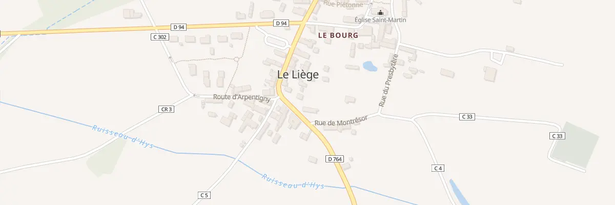 Plan du 17 Rue Principale au Liège