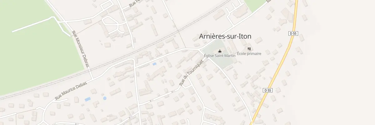 Plan du 1 Rue du Tourniquet à Arnières-sur-Iton