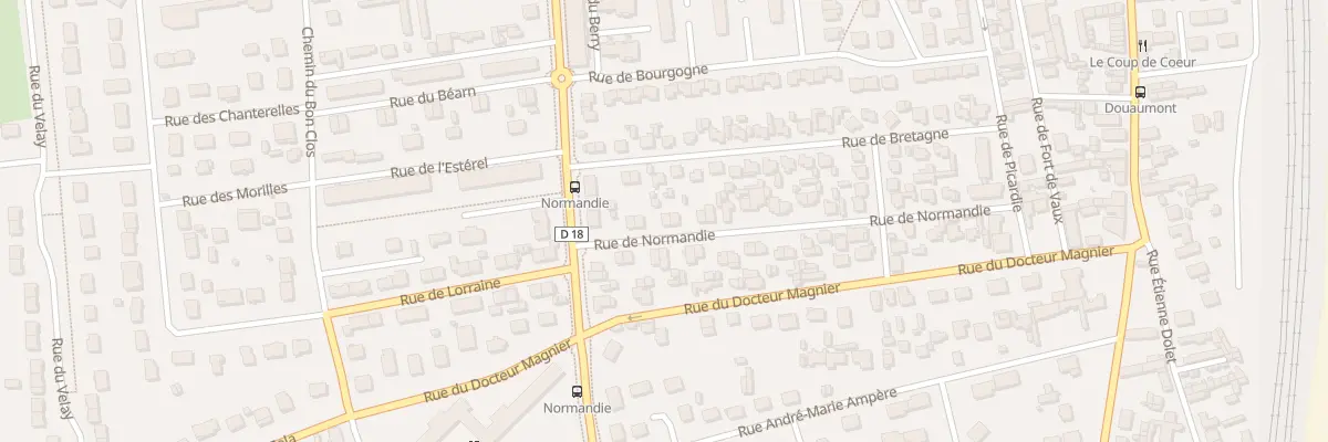 Plan du 28 Rue de Normandie à Saint-Étienne-du-Rouvray