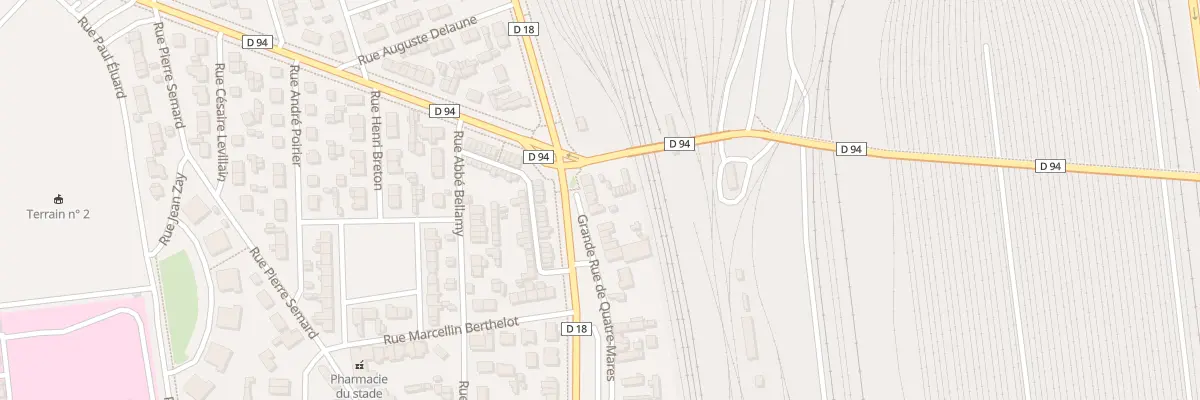 Plan du 5 Gr Gde Rue de Quatre-Mares à Sotteville-lès-Rouen