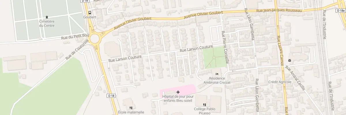 Plan du 41 Rue Larson Couture à Saint-Étienne-du-Rouvray