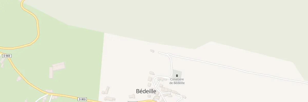Plan du 30 Camp de Bedeille à Bédeille