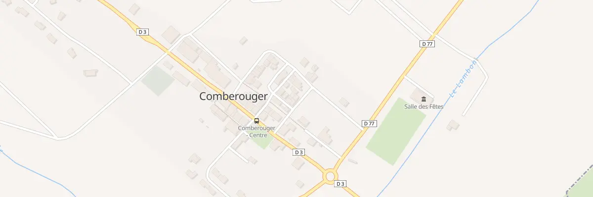 Plan du 5011 Comberouger à Comberouger