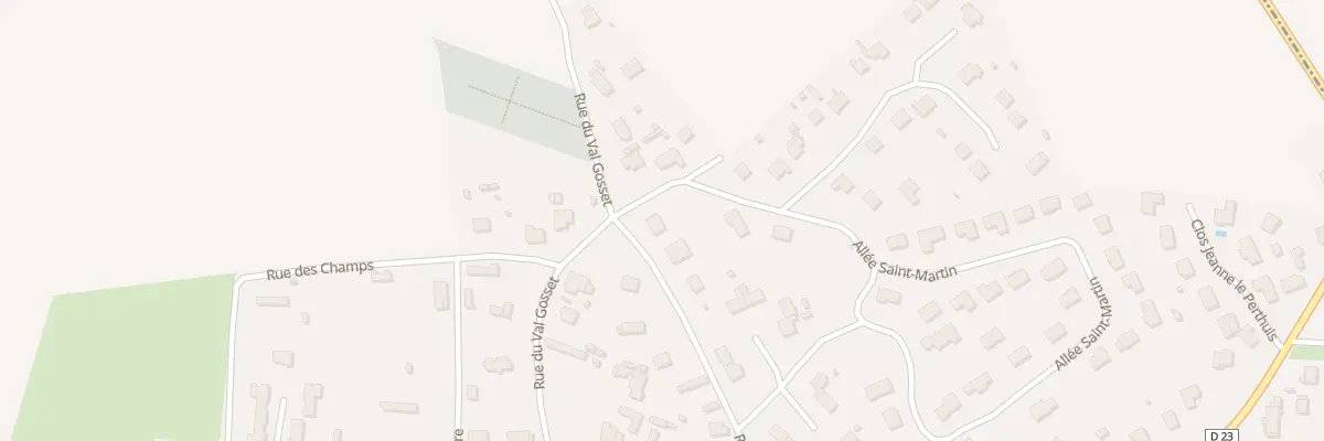 Plan du 22 Rue de l’Eglise à Tourville-sur-Arques